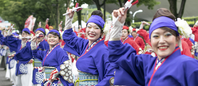 踊る人も観る人も楽しめるよさこいを りぐるよさこい